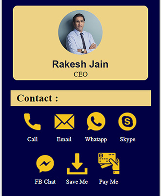 Digital profile of Rakesh Jain - CEO